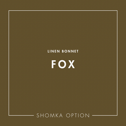 【SHÓMKA】option / type (linen bonnet)