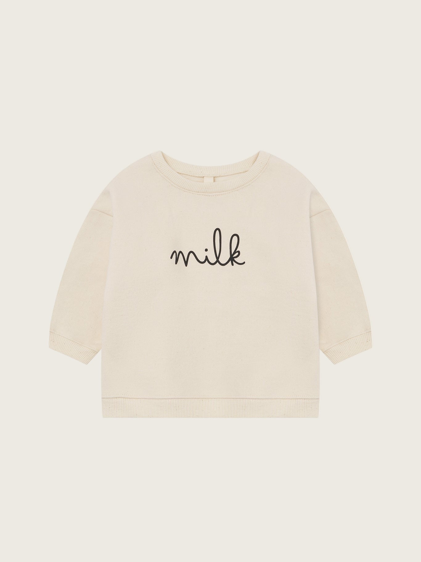 O~Z UNDYED MILK SWEATSHIRT [organic zoo]