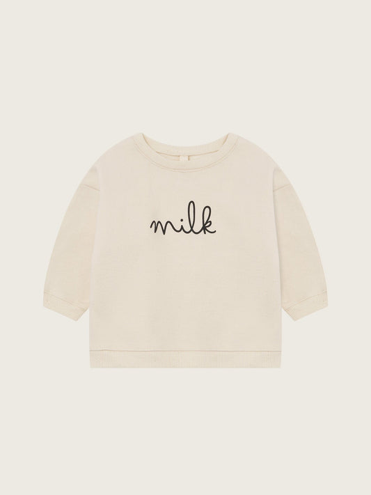 O~Z UNDYED MILK SWEATSHIRT [organic zoo]