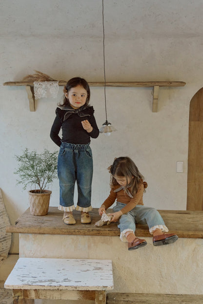 [Puella FLO] rumi denim pants