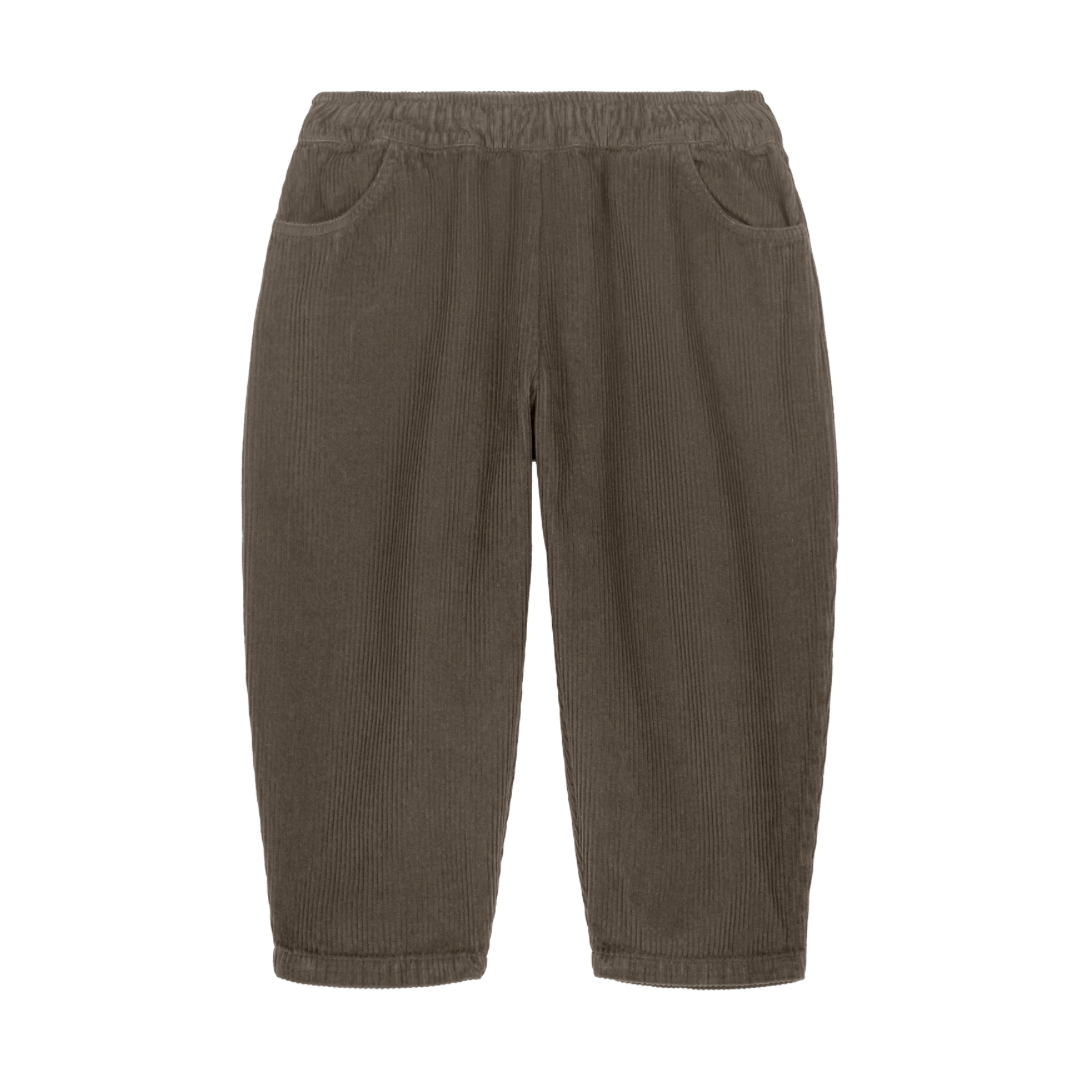 CARROT PANTS - DARK TAUPE [STUDIO BOHEME] (25AW)