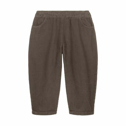【予約販売】 CARROT PANTS - DARK TAUPE [STUDIO BOHEME] (25AW) 【2025年9月中旬以降入荷予定】