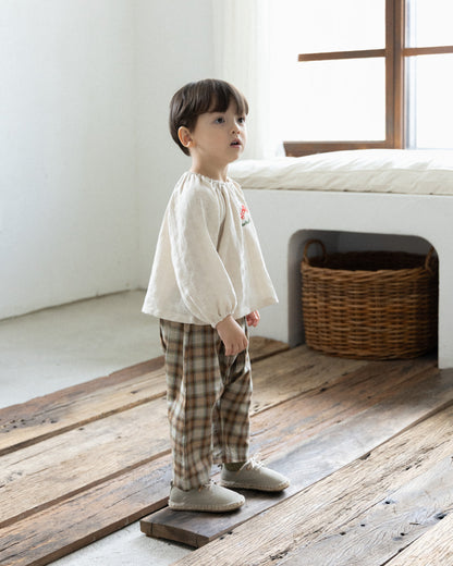 Forest Check Pocket Pants
 [Doucement] (25AW)【2025年10月下旬以降お届け予定】