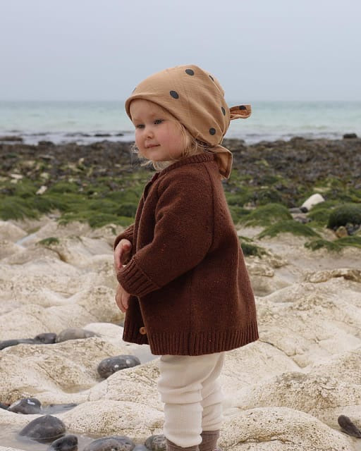 Gold Dots Muslin [organic zoo] (core collection)