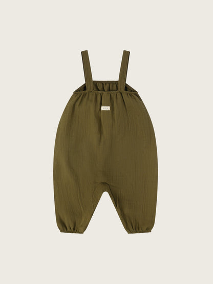 OLIVE ARTISAN JUMPSUIT [organic zoo] (24SS)