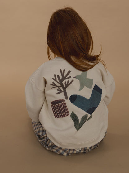 FOREST SONG SWEATSHIRT UNDYED [organic zoo] (25AW)