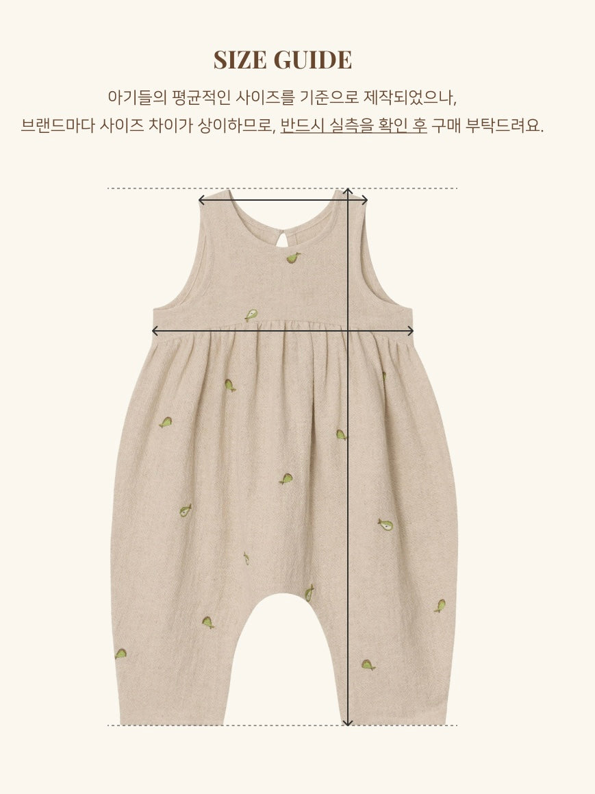 Pear Linen Suit [Doucement] (26SS)