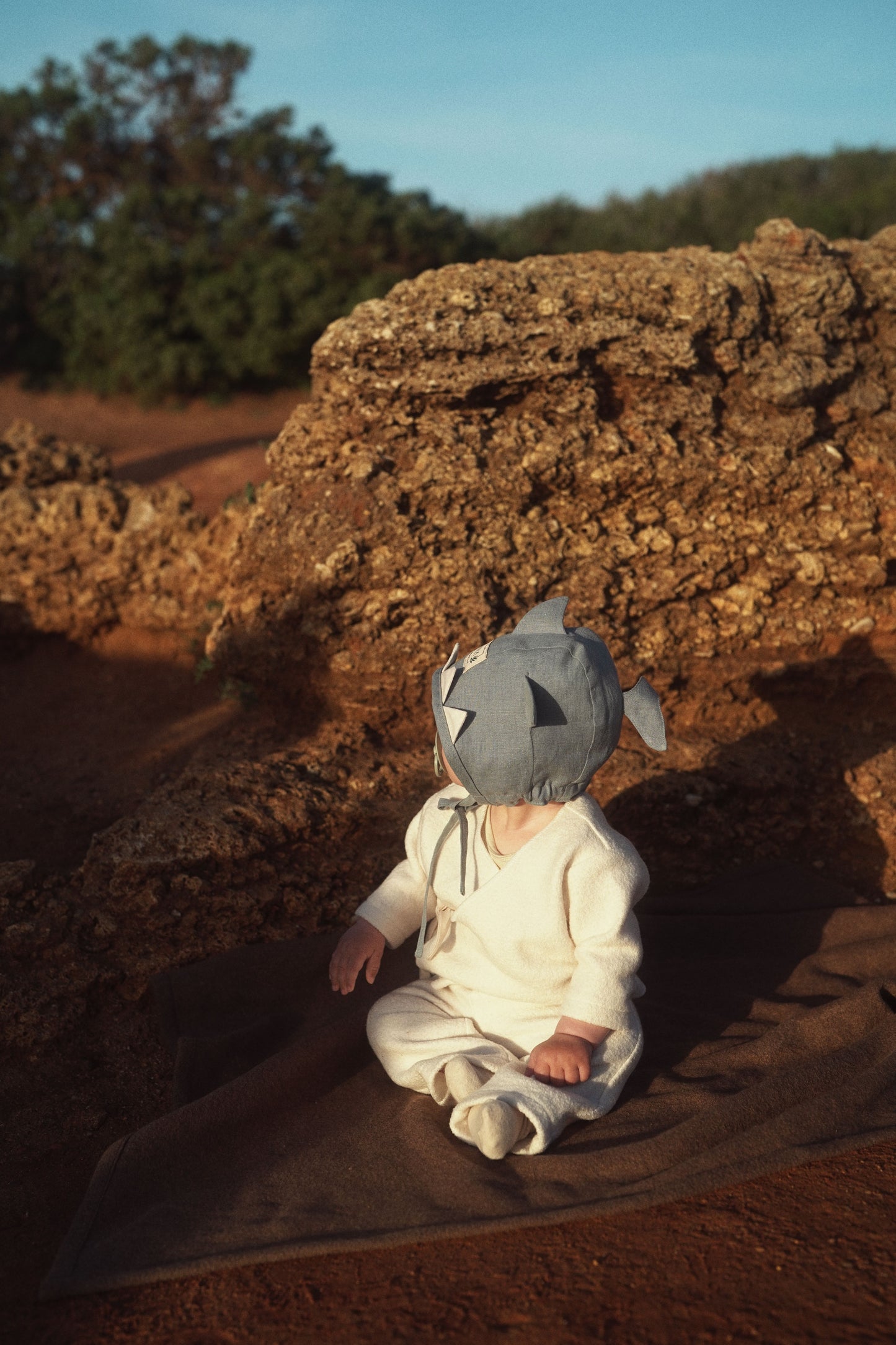 【オーダー会】'SHARK' LINEN BONNET [SHOMKA] 【2026年4月中旬以降順次発送】