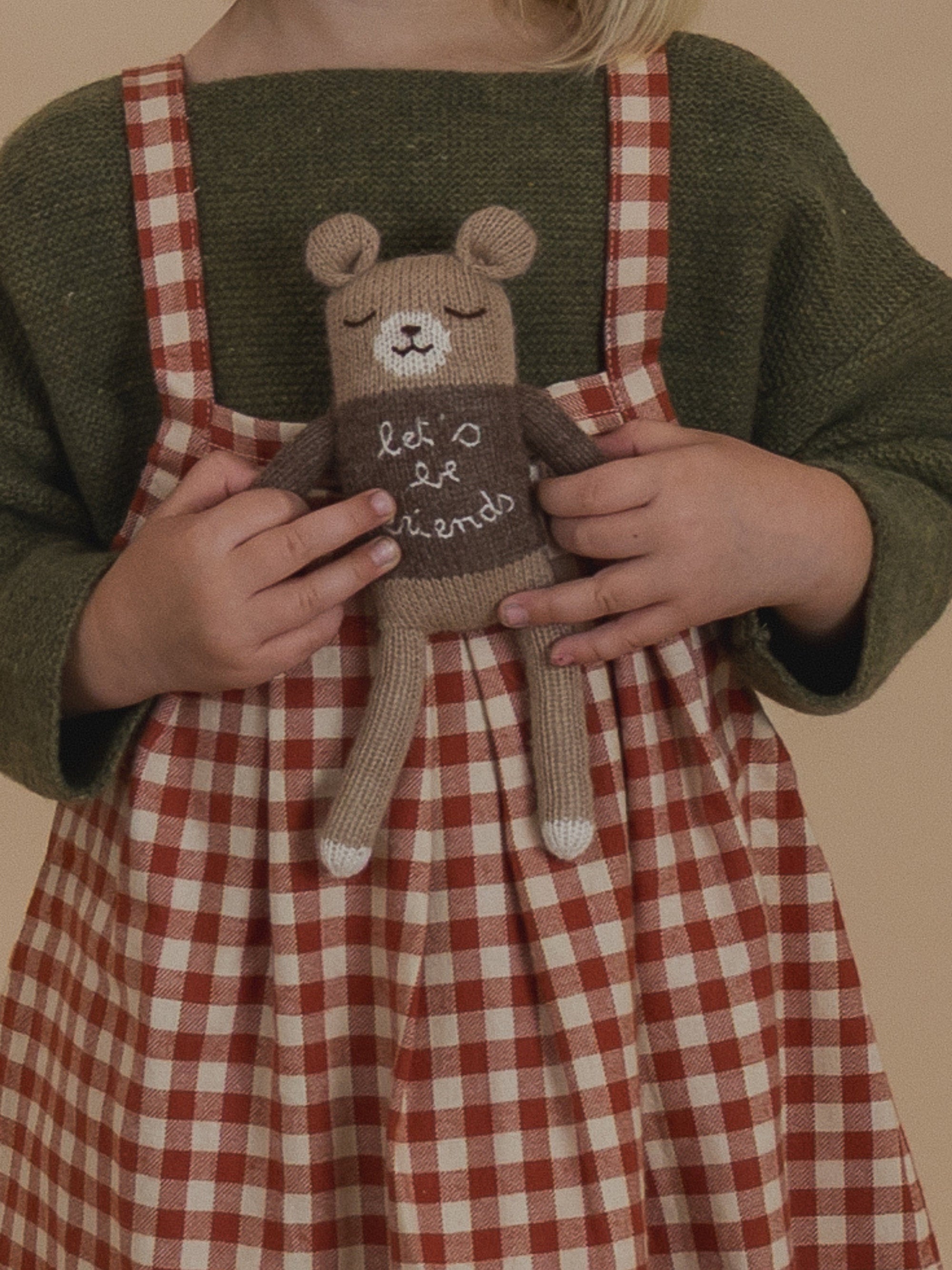 TEDDY SOFT TOY - FRIENDS [organic zoo × main sauvage]