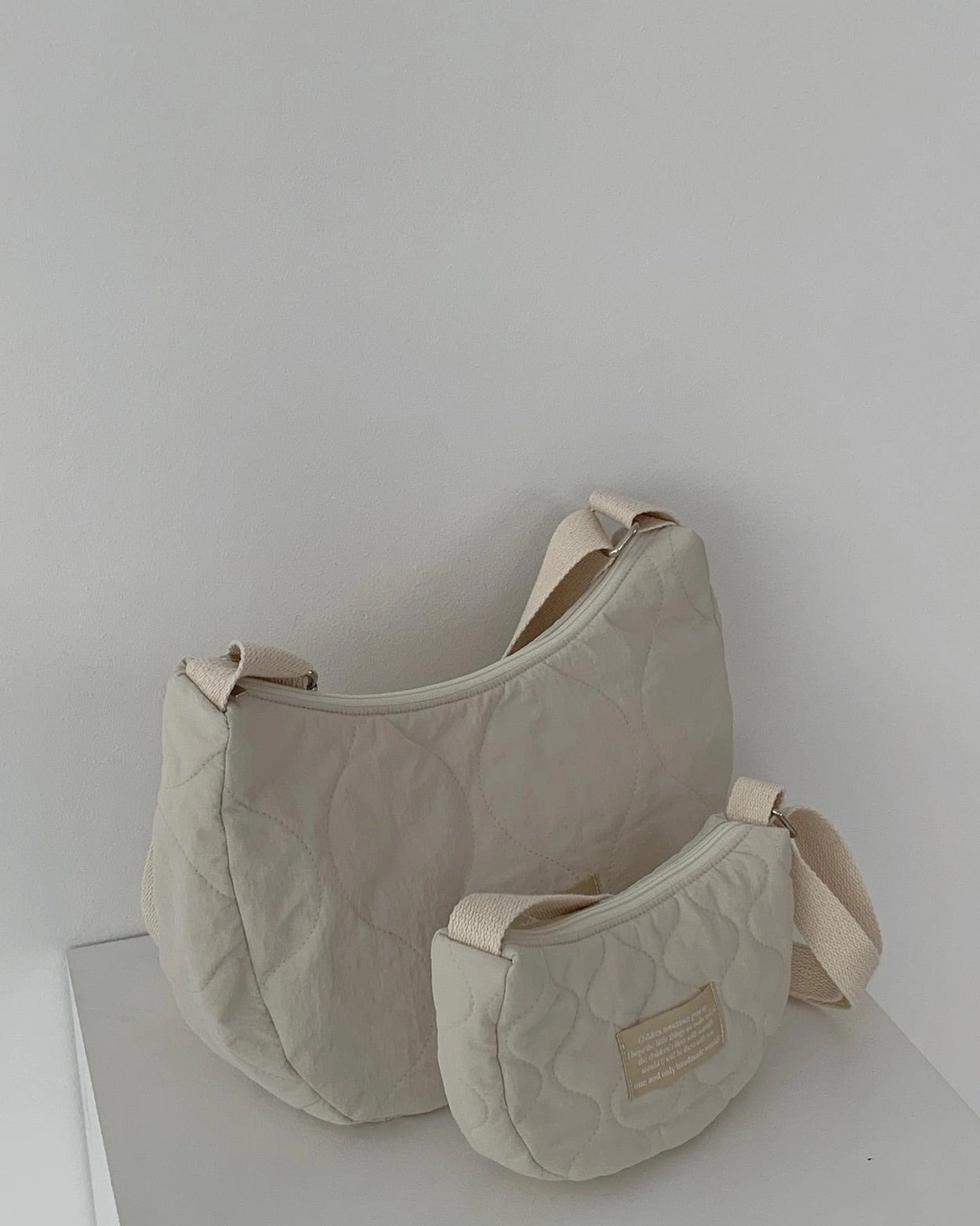 【オーダー会】Couple Cross Bag - Cream Beige [wouldU]【2025年11月下旬以降順次お届け予定】