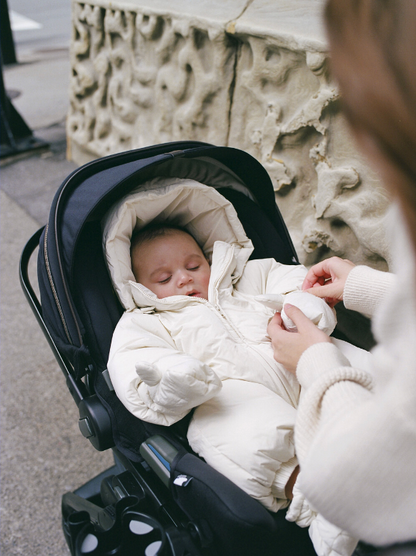 Padded jumpsuit - Cream [EARTH THE ARCHIVE] (26AW)