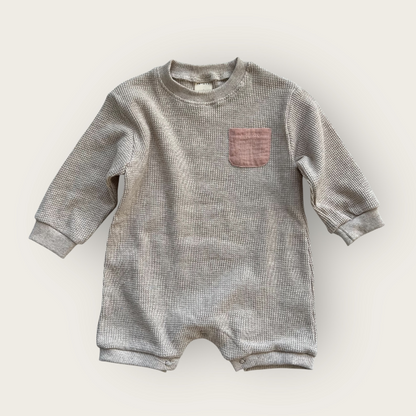 【予約商品】bebe-waffle suit [Oatmeal] (26SS)【2026年3月中旬以降順次発送】