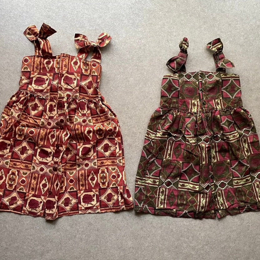[&pal] tile pattern onepiece (green)