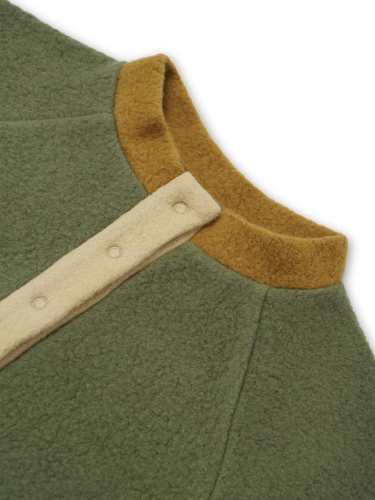 Pine Fleece High Neck Onesie [Organic Zoo](26AW)drop1