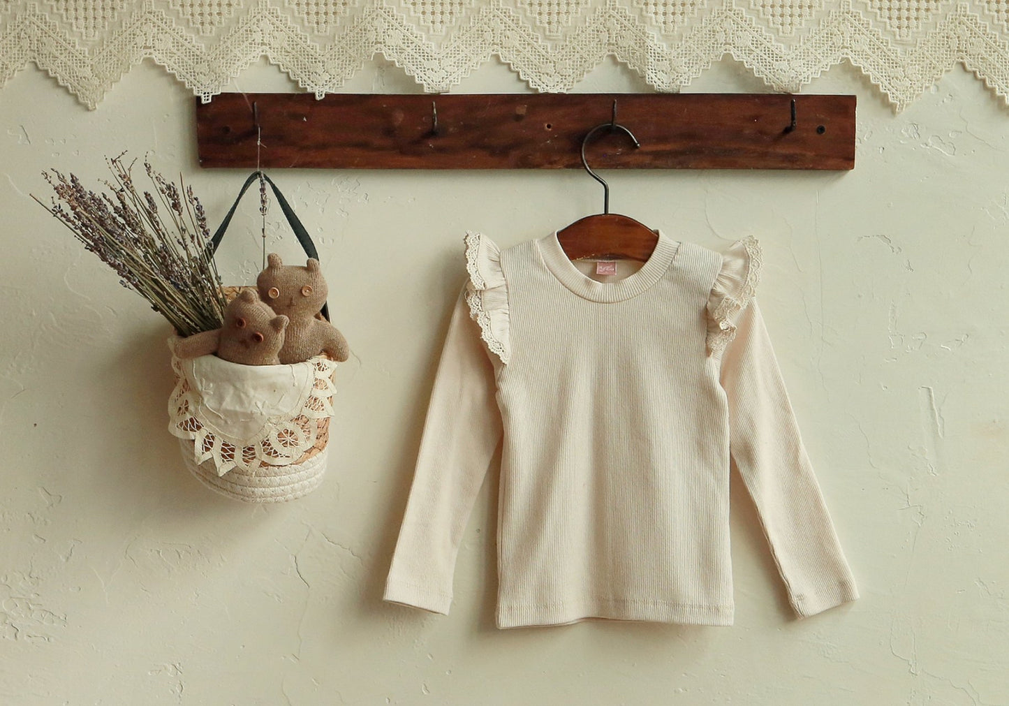 [Puella FLO] Sharon tee / cream