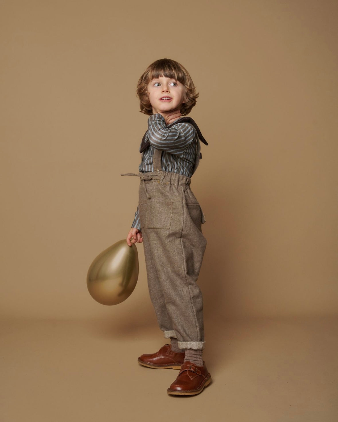 Brooks Trousers - Cocoa wash [HELLO LUPO] (25AW)