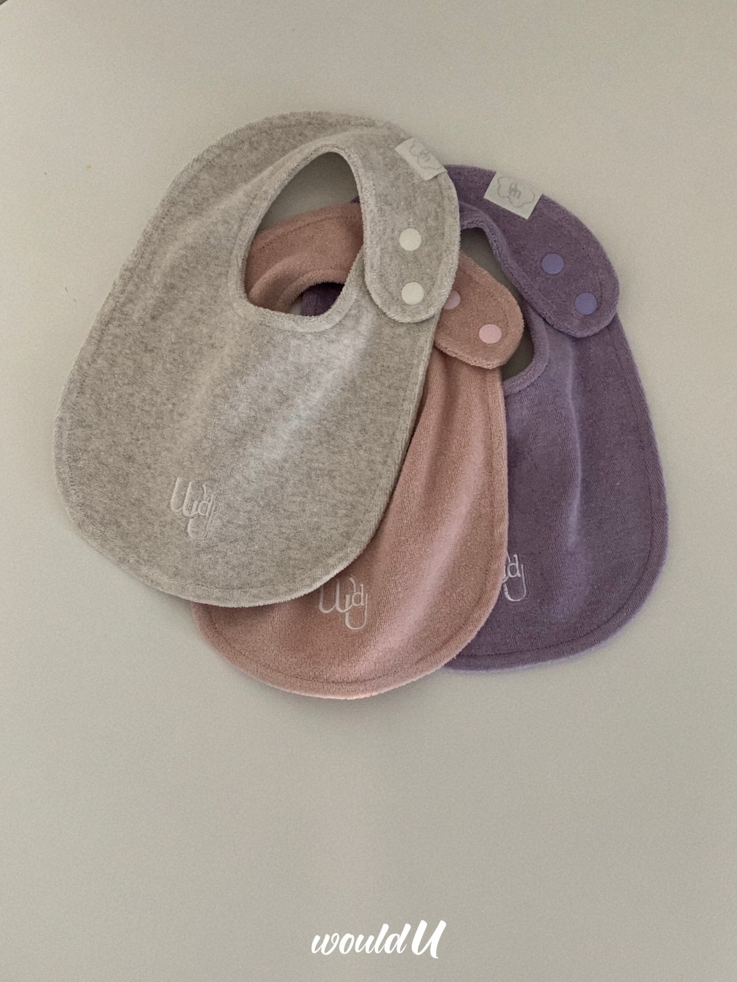 【オーダー会】cloud terry bibs [wouldU]【2025年11月下旬以降順次お届け予定】