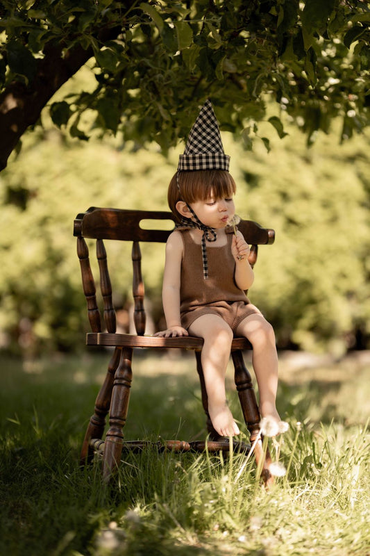 【オーダー会】'PLAY' FESTIVE CONE HAT [SHOMKA] 【2026年4月中旬以降順次発送】