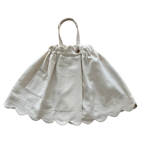 MARGHERITA SKIRT - IVORIO D [HELLO LUPO] (25SS)