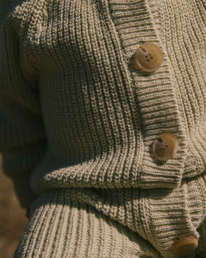 Button knit jumpsuit - Brown [EARTH THE ARCHIVE] (26AW)