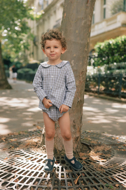 Shirt MONCEAU blue check