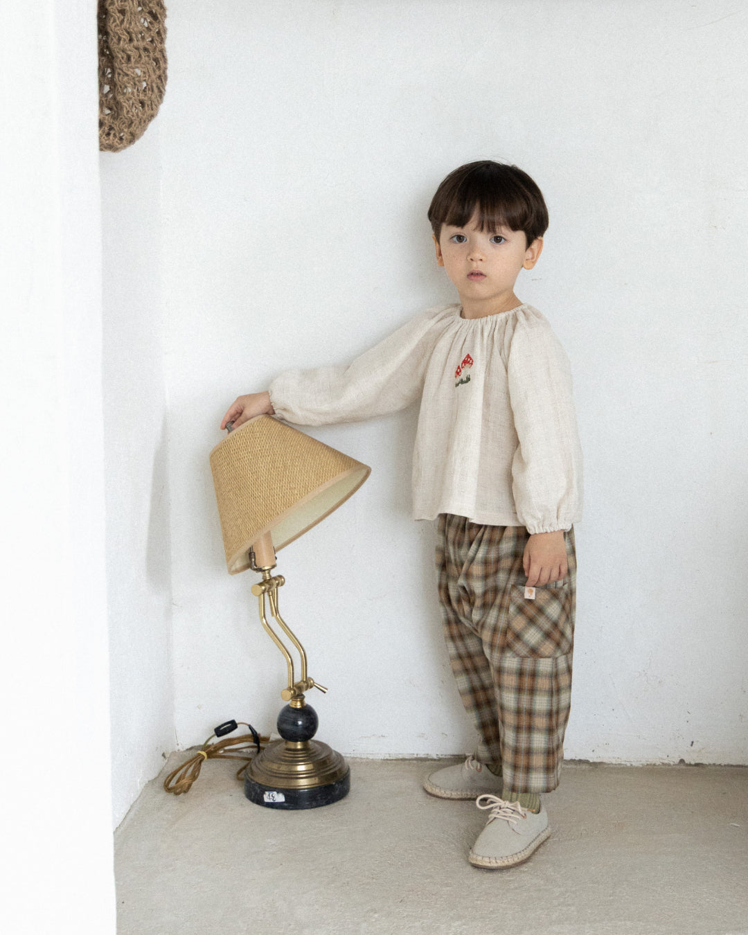 Forest Check Pocket Pants
 [Doucement] (25AW)【2025年10月下旬以降お届け予定】