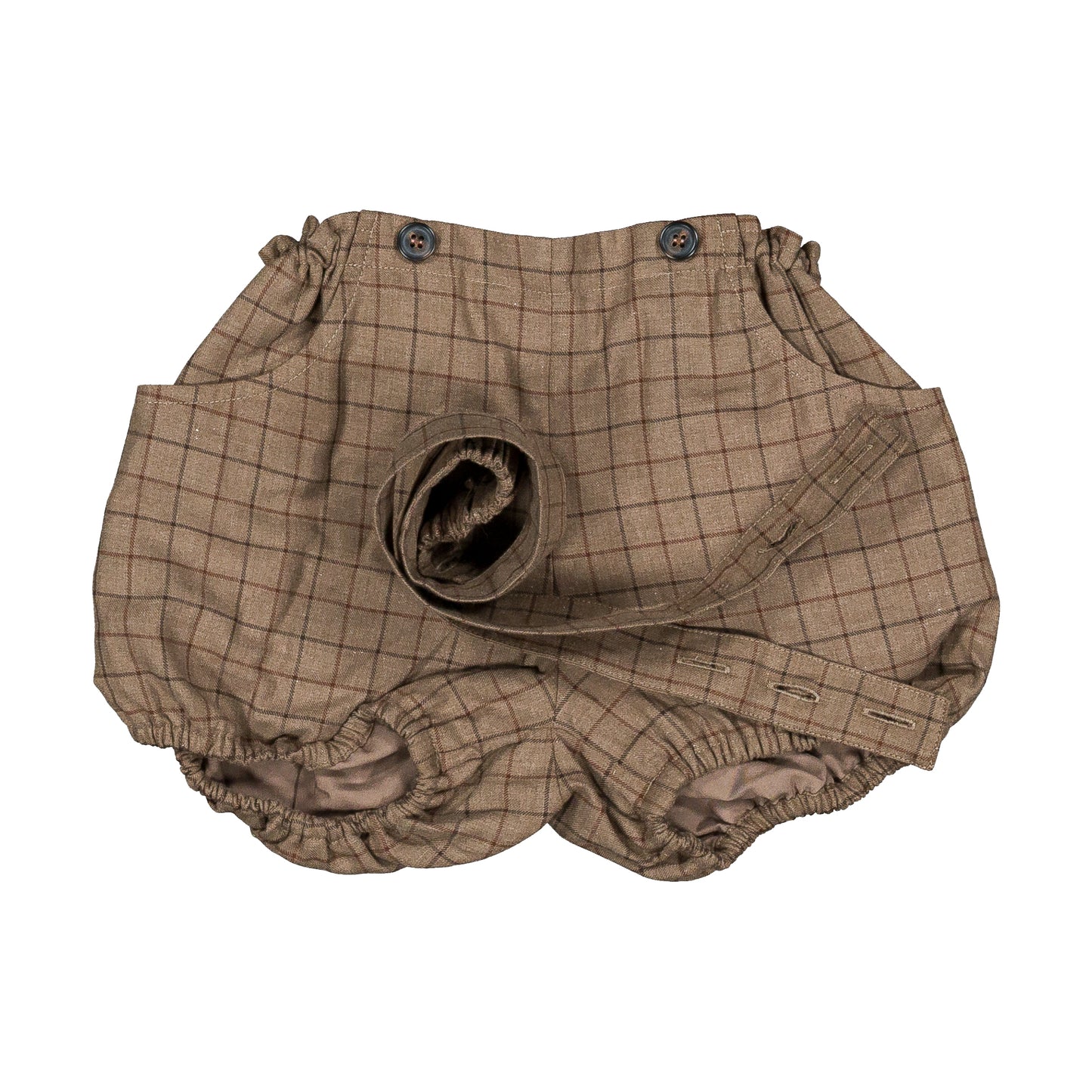 【オーダー会】 Bloomer straps TERNES - brown tiles [Maison Marelle](25AW Drop1) 【2025年12月中旬以降発送予定】