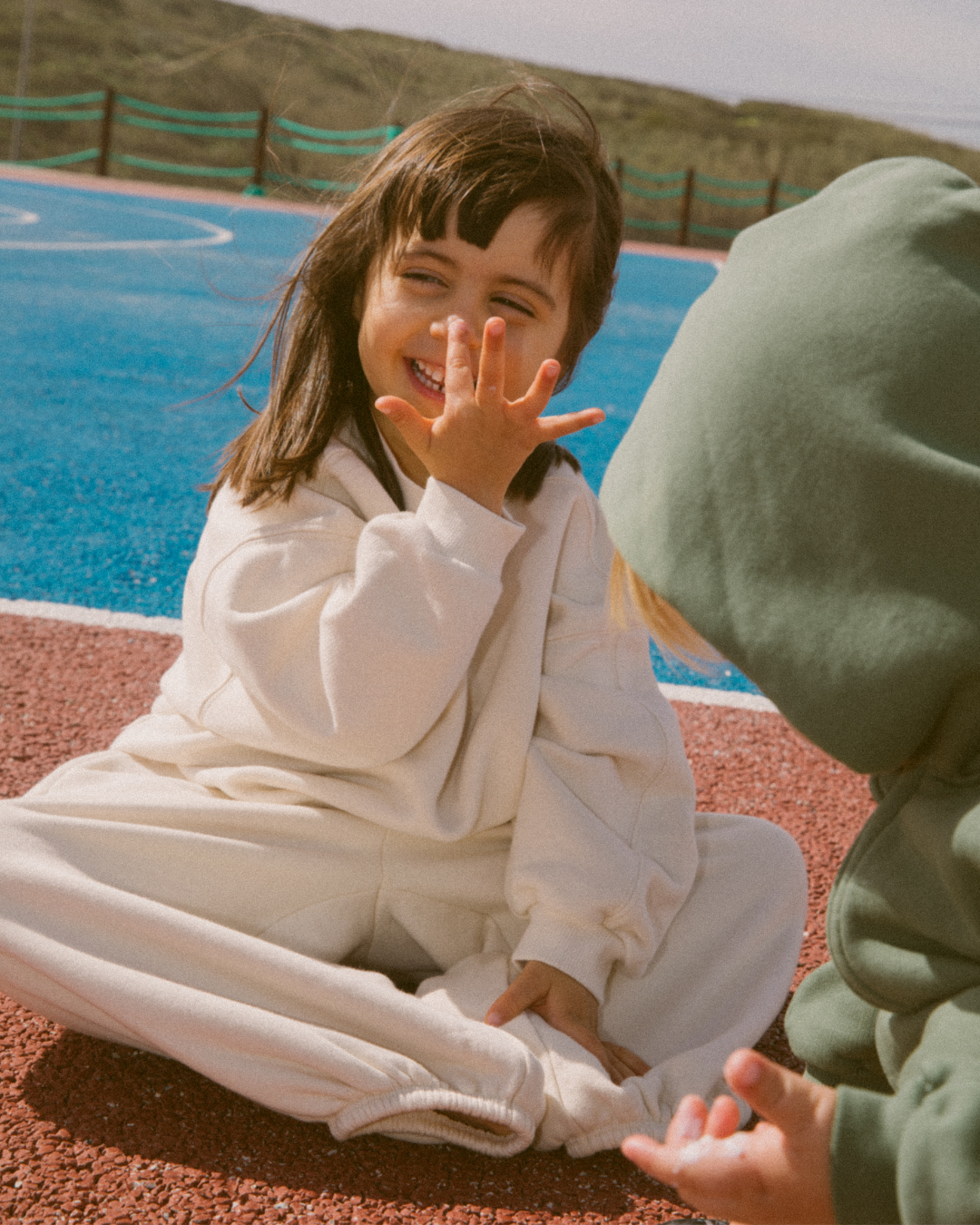 Organic French terry top - Brown [EARTH THE ARCHIVE] (26AW)
