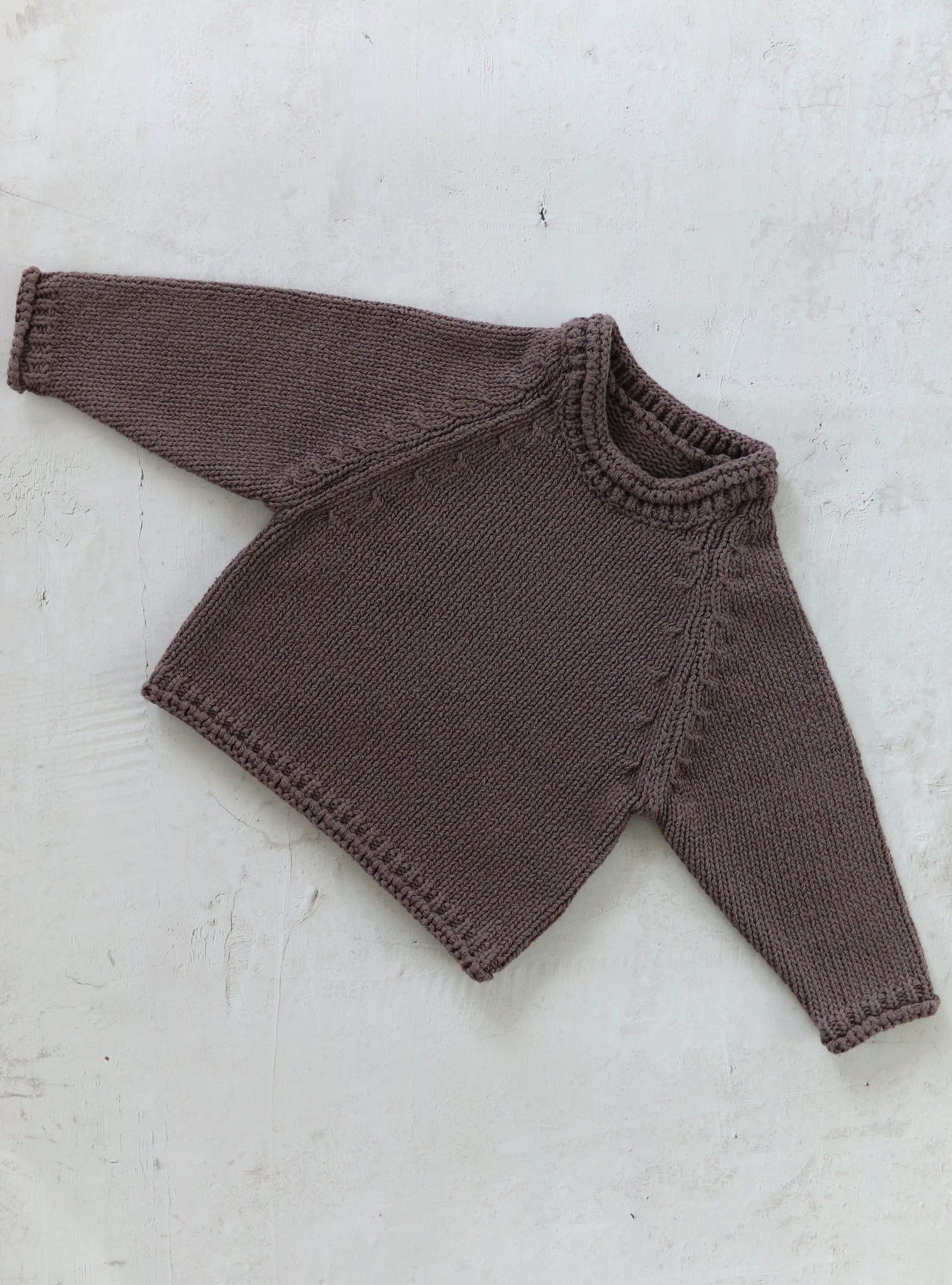 Knit top - Brown [EARTH THE ARCHIVE] (26AW)