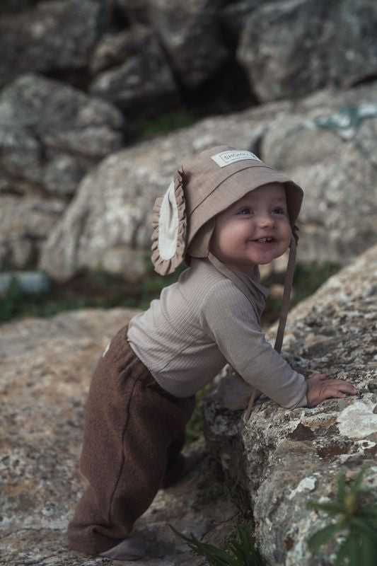 【オーダー会】'PUPPY' LINEN HAT [SHOMKA] 【2026年4月中旬以降順次発送】