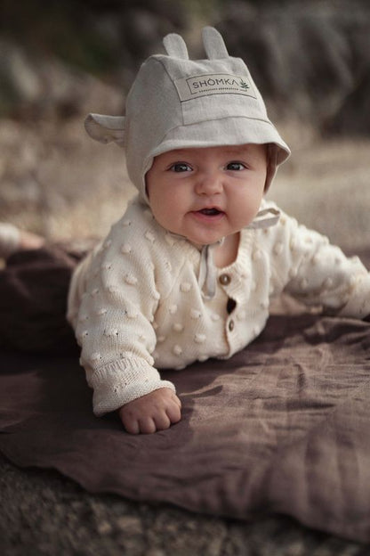 【オーダー会】'GOAT' LINEN BONNET [SHOMKA] 【2026年4月中旬以降順次発送】