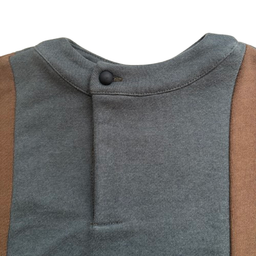 Adam Top - Tan / Bottle Green [HELLO LUPO] (25AW)