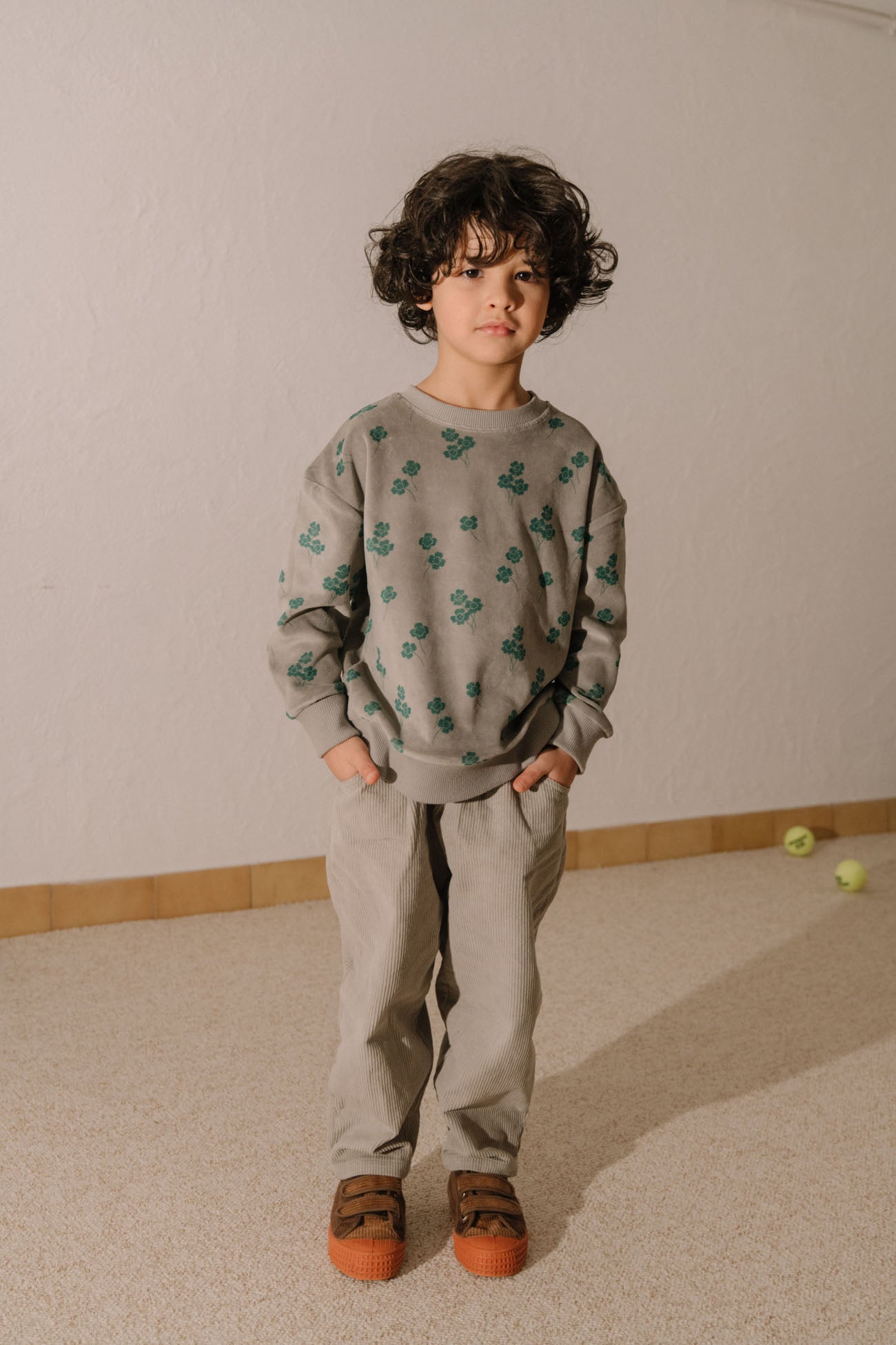 CARROT PANTS - GREY [STUDIO BOHEME] (25AW)