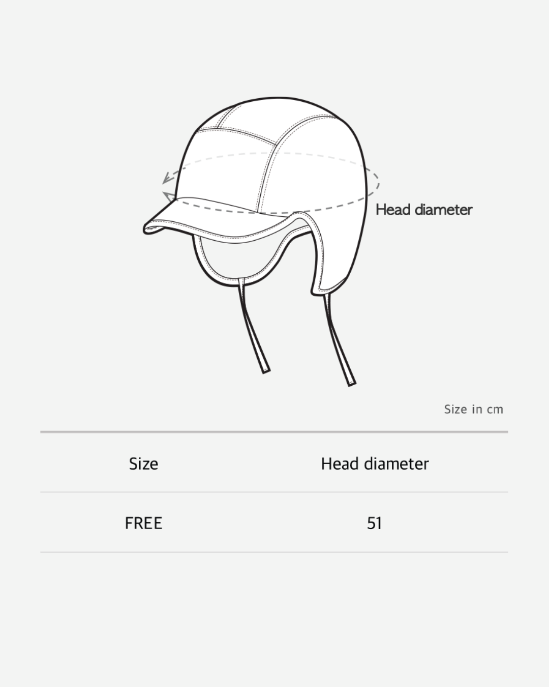 Ear muff cap - Light Olive [EARTH THE ARCHIVE] (26AW)