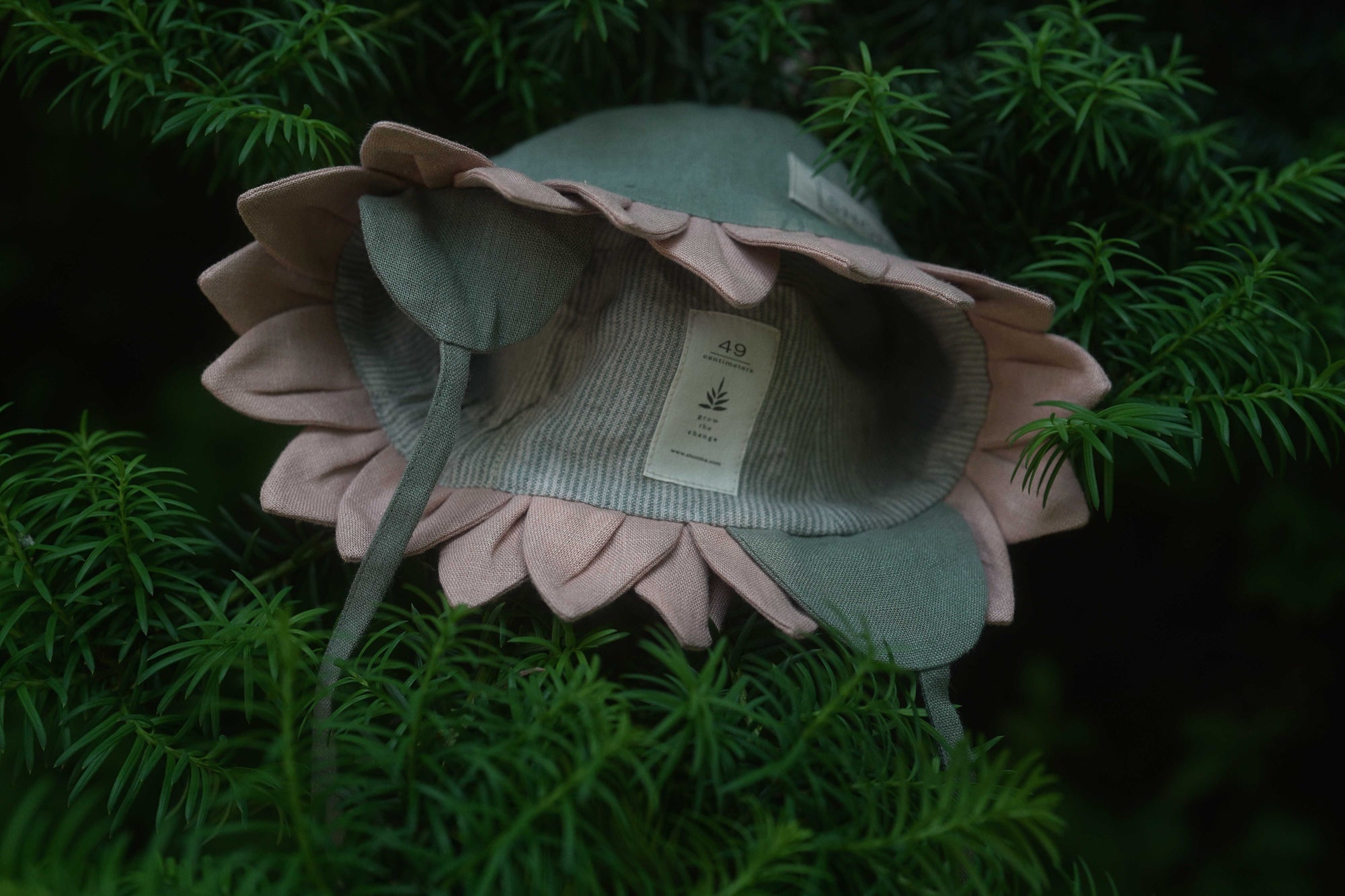 【オーダー会】'MAGNOLIA' LINEN FLOWER HAT [SHOMKA] 【2026年5月下旬以降順次発送】