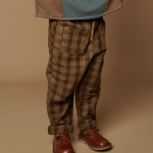 Pietro Trousers - Autumn Plaid [HELLO LUPO] (25AW)