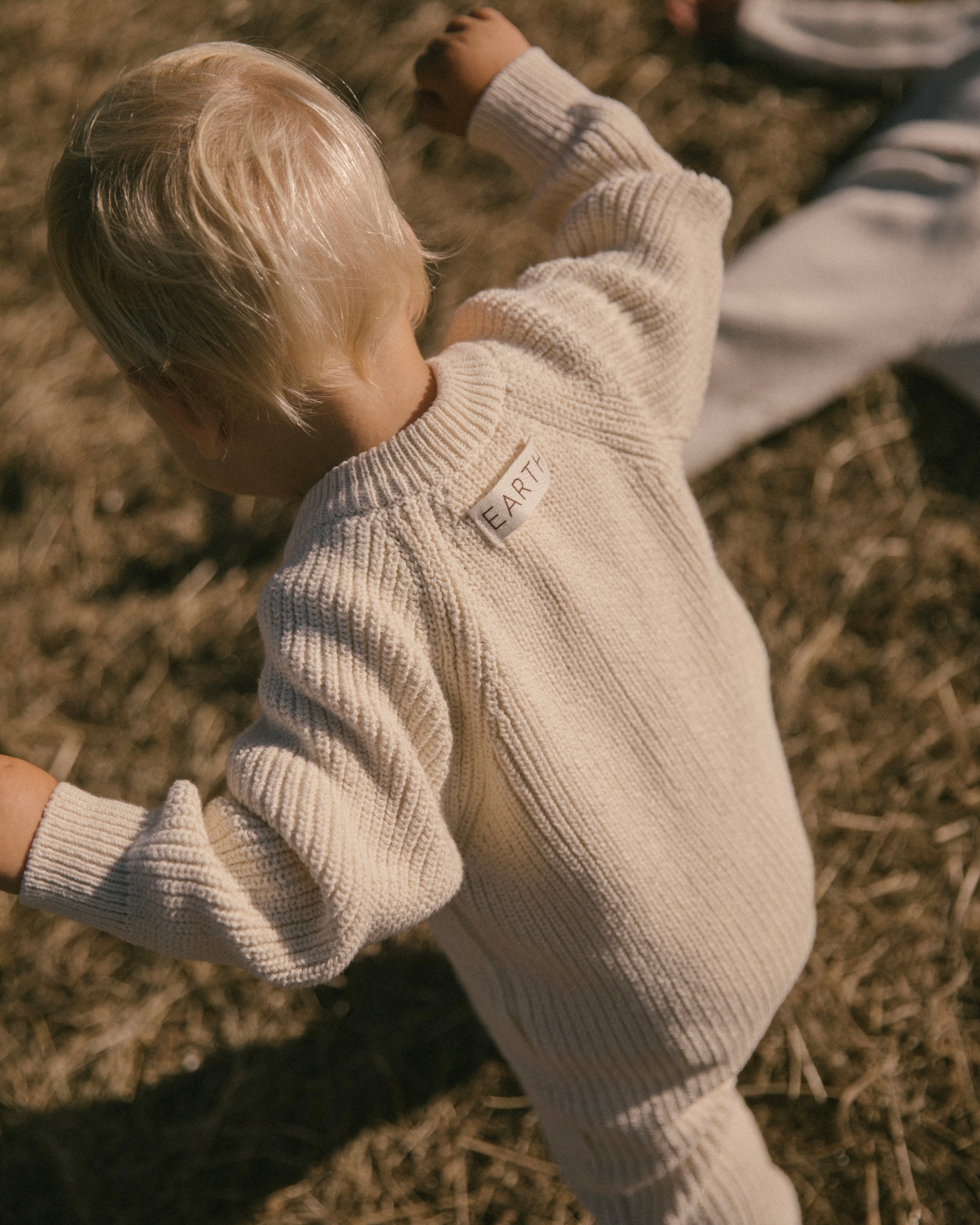 Button knit jumpsuit - Brown [EARTH THE ARCHIVE] (26AW)