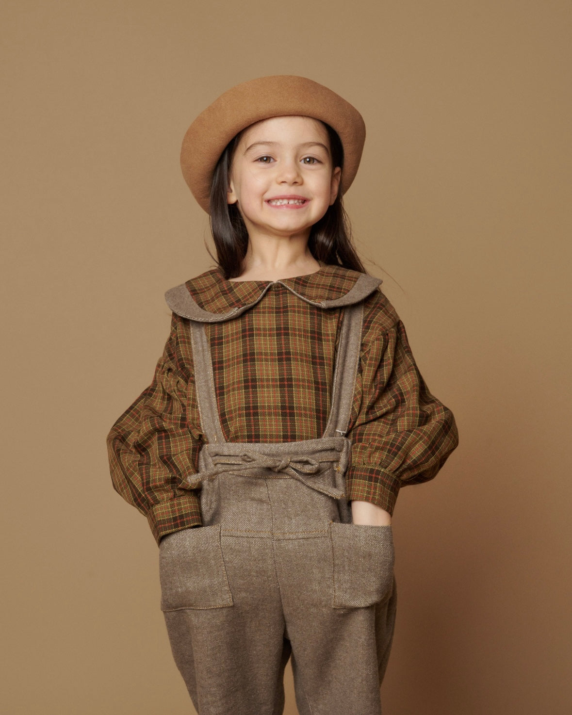 Carolina Top - Autumn Plaid [HELLO LUPO] (25AW)