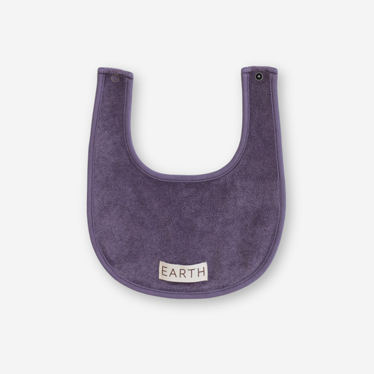 Organic Bib - Purple [EARTH THE ARCHIVE] (26AW)