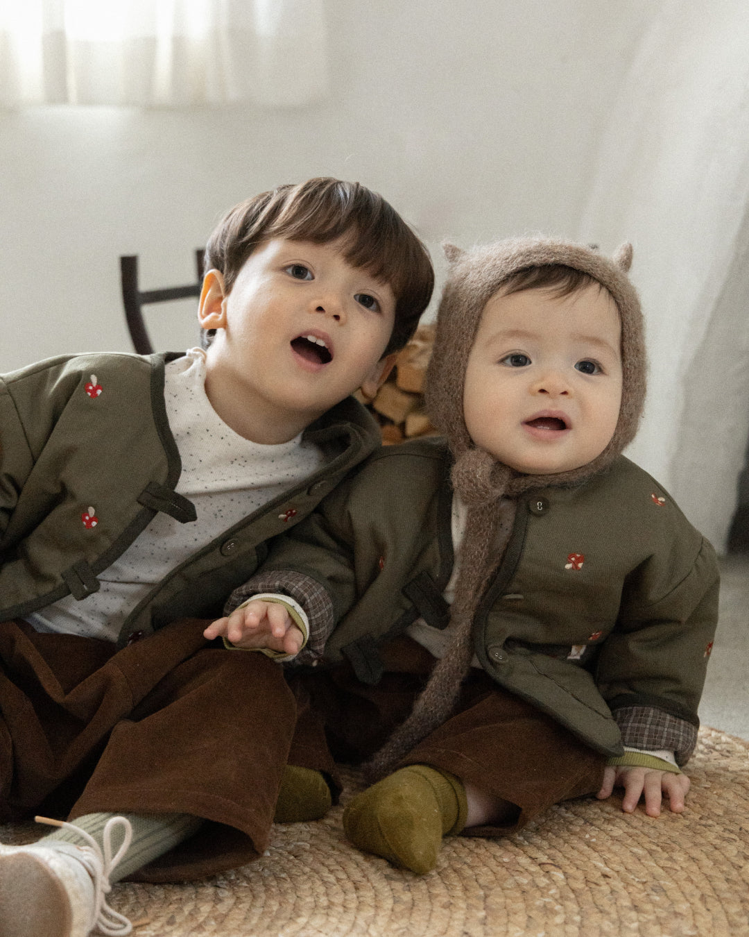 Mushroom Cottage Jacket [Doucement] (25AW)【2025年10月下旬以降お届け予定】