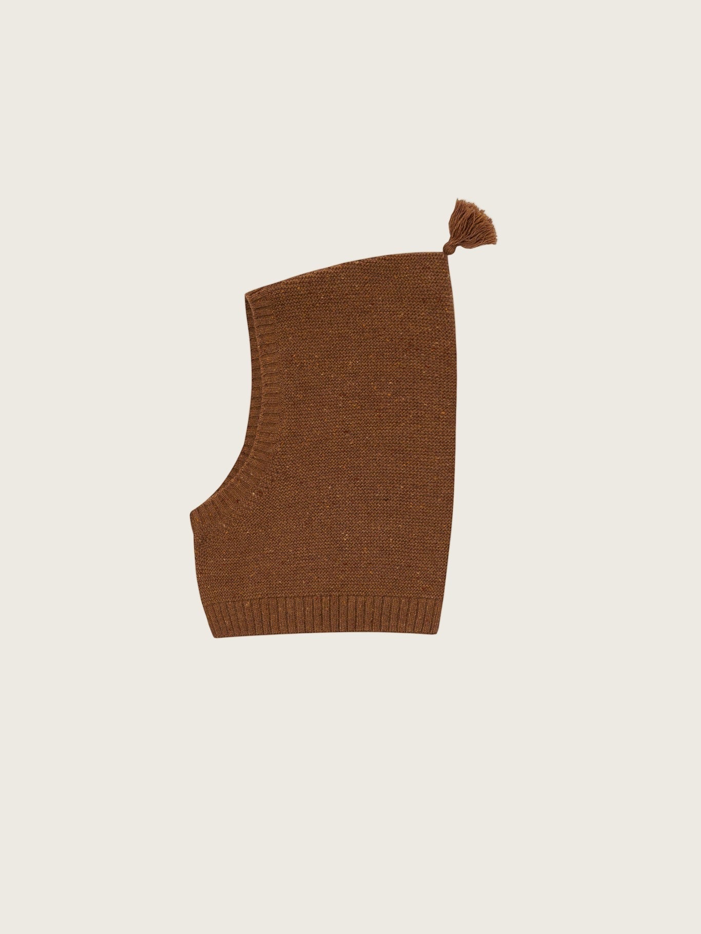 CHESTNUT BALACLAVA [organic zoo] (25AW)
