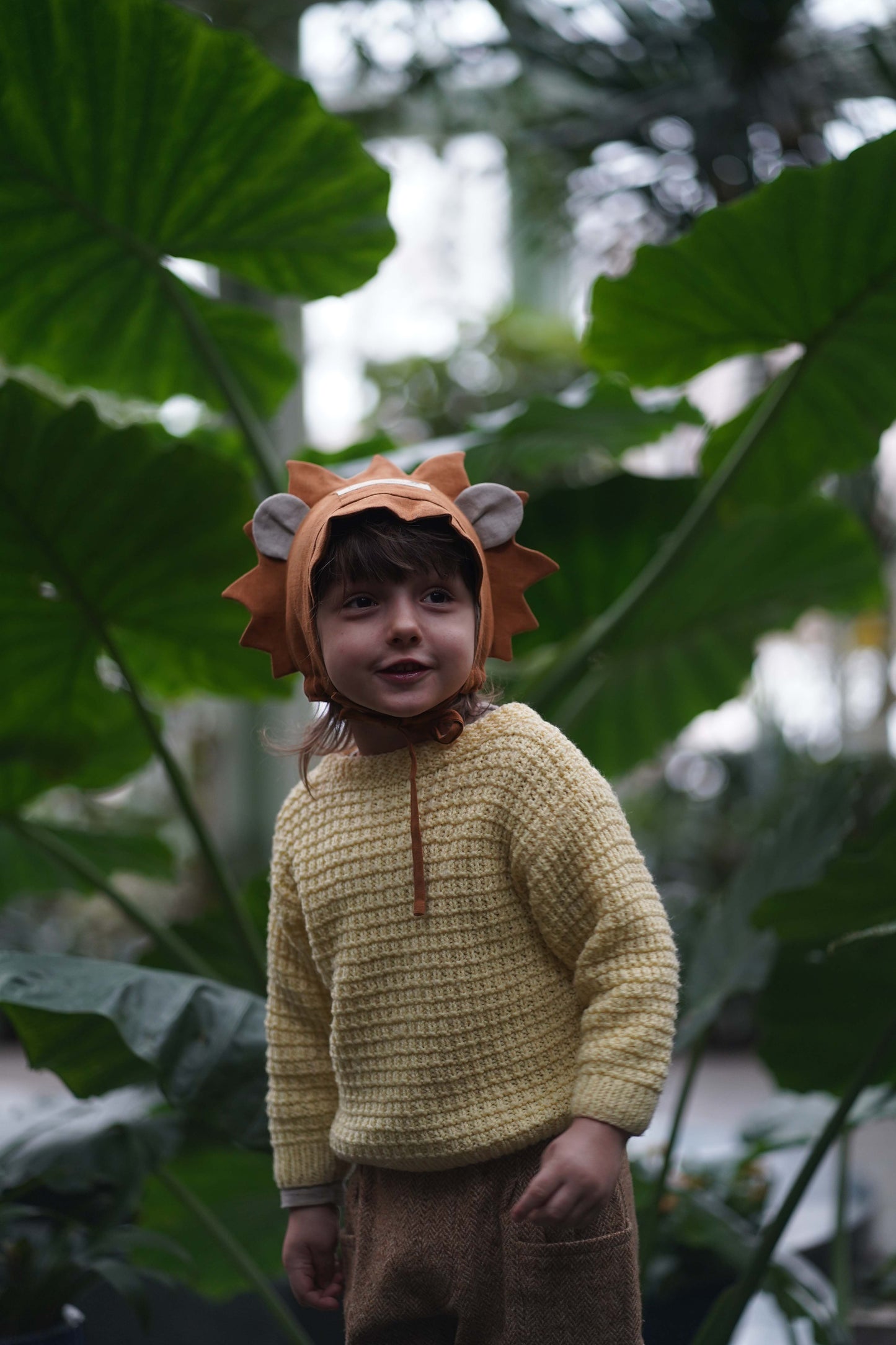 【オーダー会】'LION' LINEN BONNET [SHOMKA] 【2026年5月下旬以降順次発送】