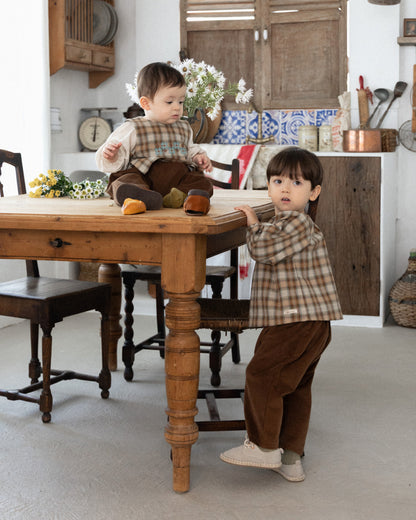 Rustic Corduroy Pants - Acorn  [Doucement] (25AW)【2025年10月下旬以降お届け予定】