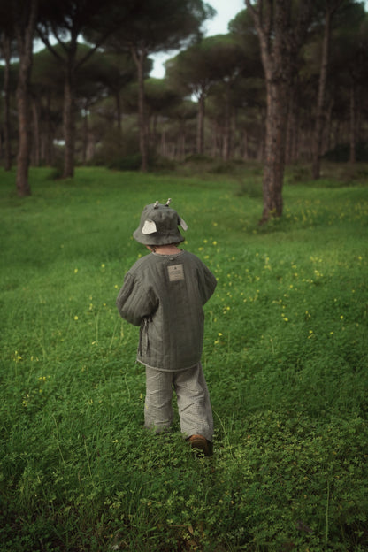 【オーダー会】'GIRAFFE' LINEN HAT [SHOMKA] 【2026年4月中旬以降順次発送】