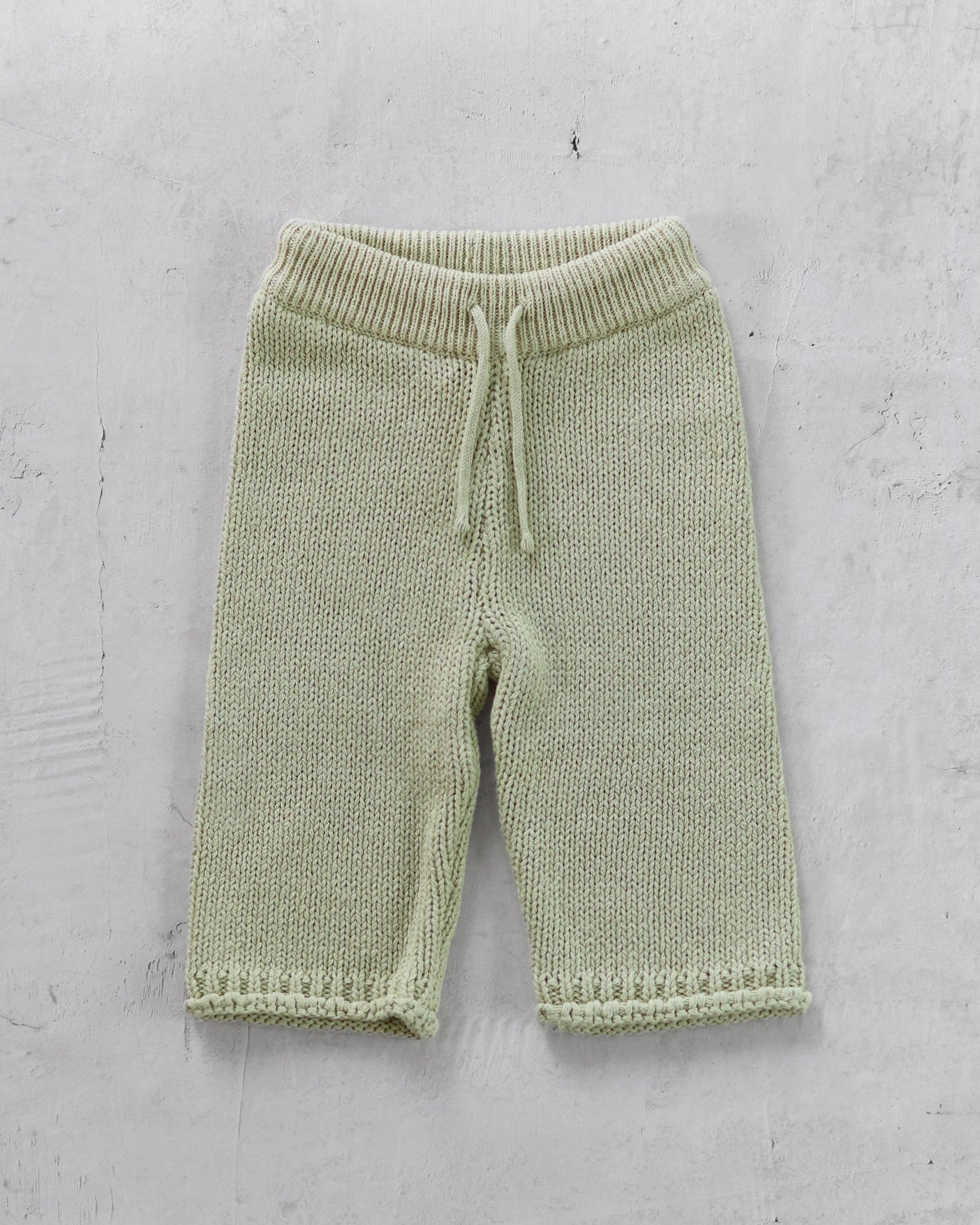 Knit bottom - Light Olive [EARTH THE ARCHIVE] (26AW)