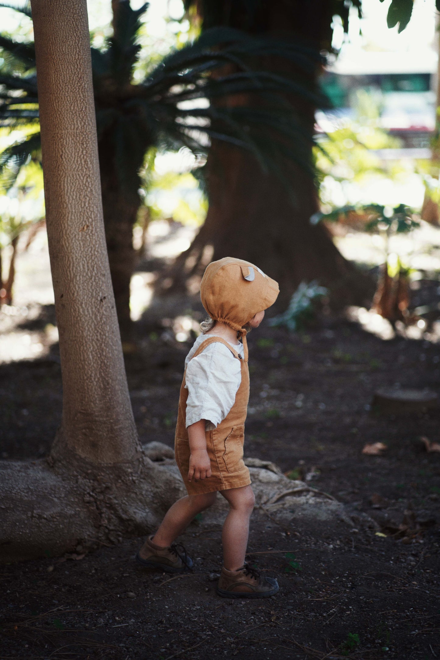 【オーダー会】'BEAR' LINEN BONNET [SHOMKA] 【2026年4月中旬以降順次発送】