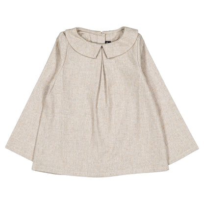 【オーダー会】 Shirt COURCELLES - flannel beige [Maison Marelle](25AW Drop1) 【2025年12月中旬以降発送予定】