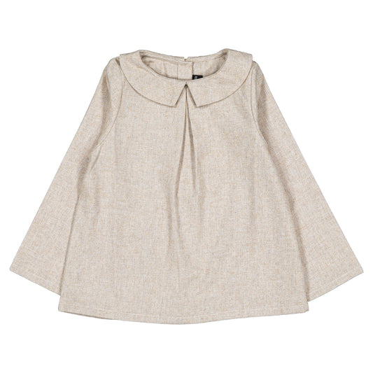 【オーダー会】 Shirt COURCELLES - flannel beige [Maison Marelle](25AW Drop1) 【2025年12月中旬以降発送予定】