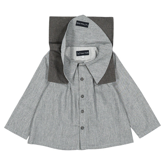 【オーダー会】 Shirt DUC - gray [Maison Marelle](25AW Drop1) 【2025年12月中旬以降発送予定】