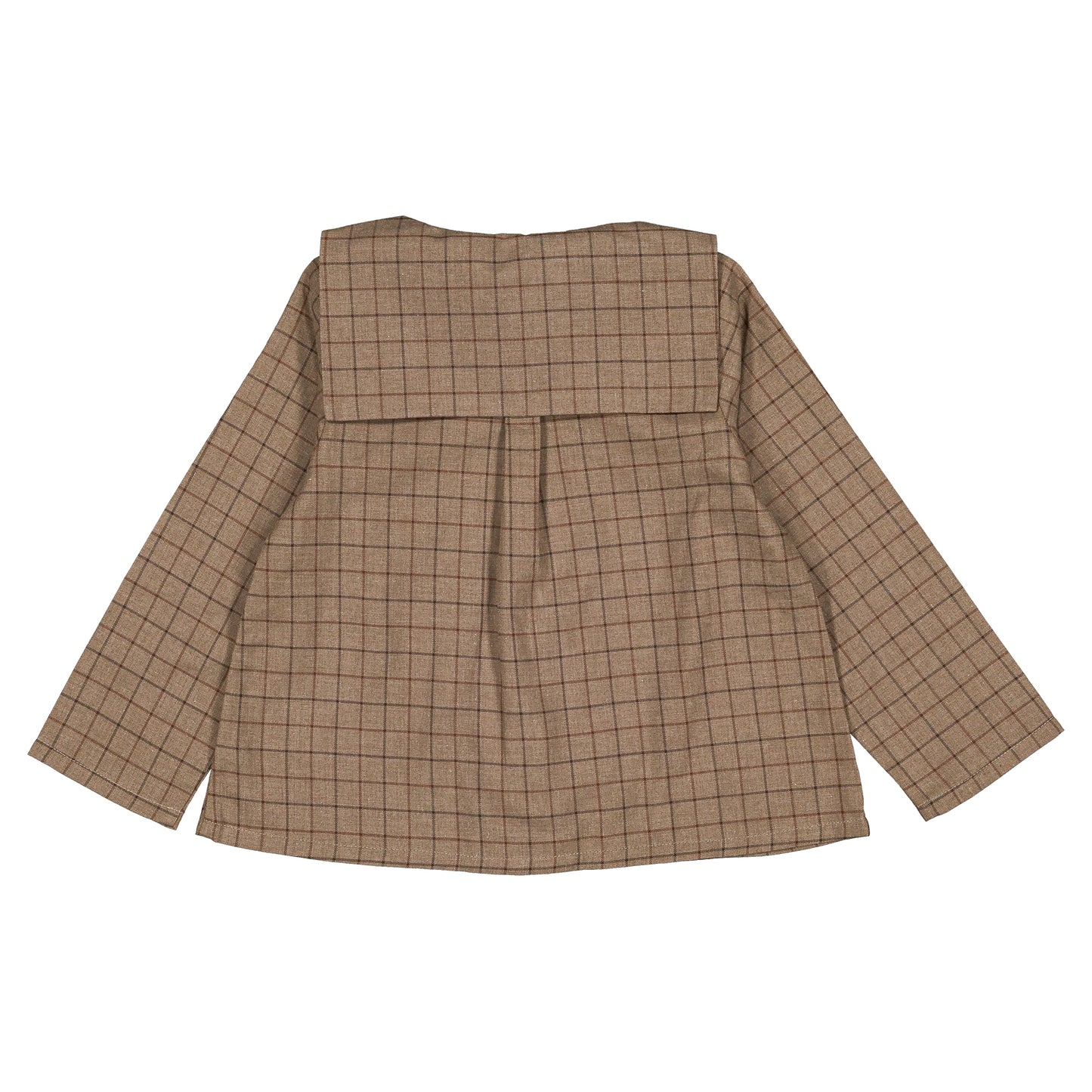 【オーダー会】 Shirt MONCEAU - brown tiles [Maison Marelle](25AW Drop1) 【2025年12月中旬以降発送予定】